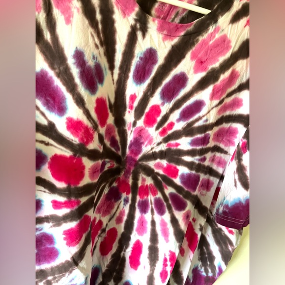 Goodfellow & Co Pink And Purple Tie-Dye Shirt - Picture 4 of 4